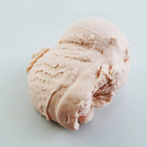Rabarbersorbet is